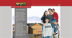 Desktop Screenshot of frontier-enterprises.com