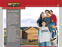 Tablet Screenshot of frontier-enterprises.com
